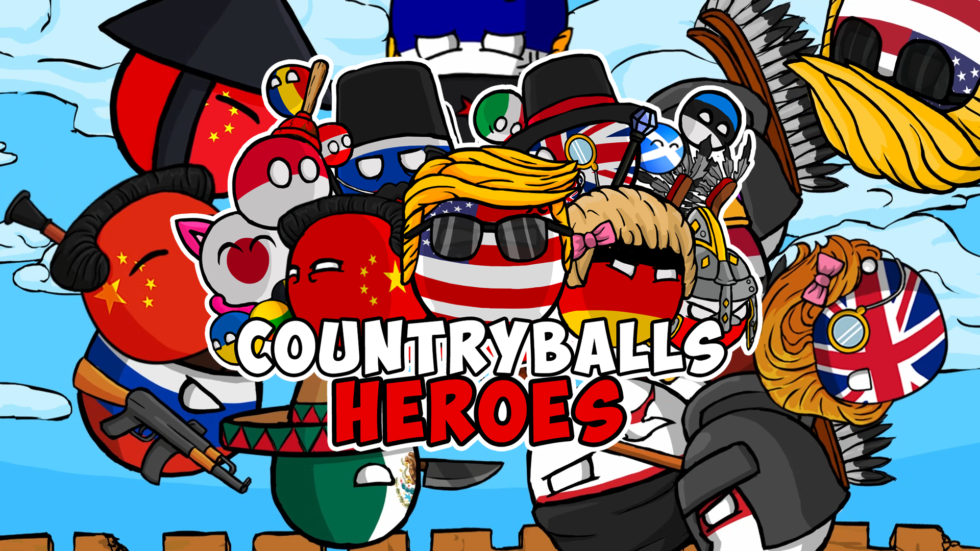 CountryBalls Heroes - od słynnego mema do gry na Steam! Premiera już wkrótce