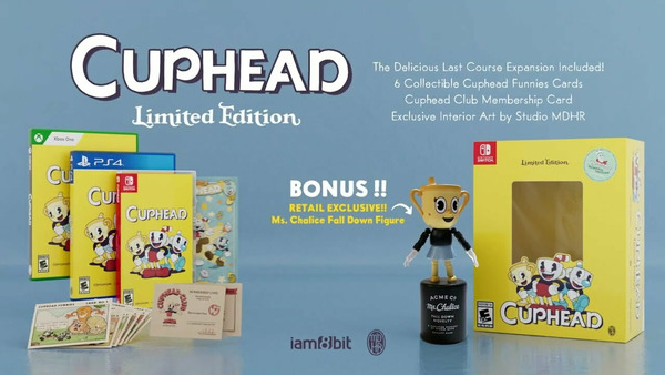 Cuphead Edycja Limitowana trafiła do przedsprzedaży! Jak prezentuje się specjalne wydanie przygotowane przez iam8bit?