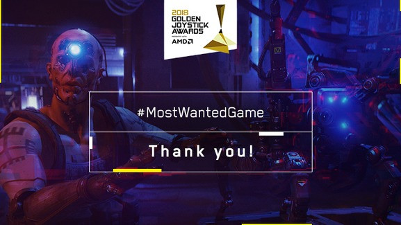 Jak wypadł Cyberpunk 2077  w Golden Joysticks 2018?