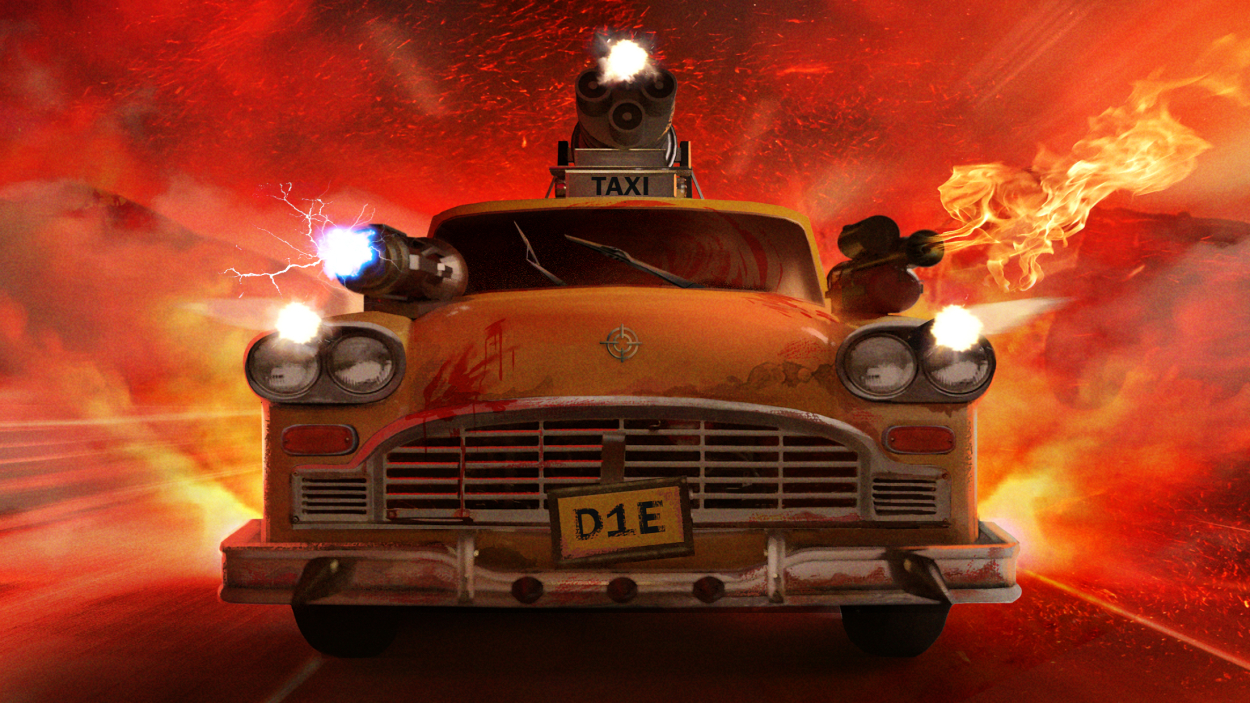 CyberTaxi: Lunatic Nights – wersja demo nadjeżdża na Steam Next Fest!