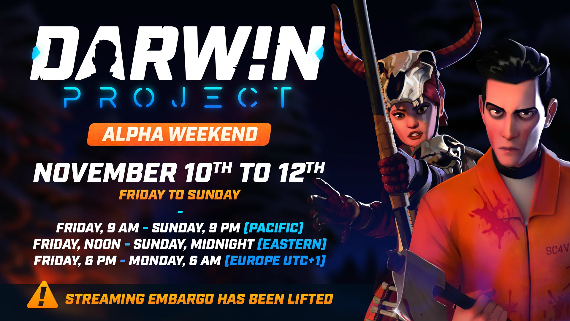 Darwin Project - W ten weekend trwają Alpha Testy!