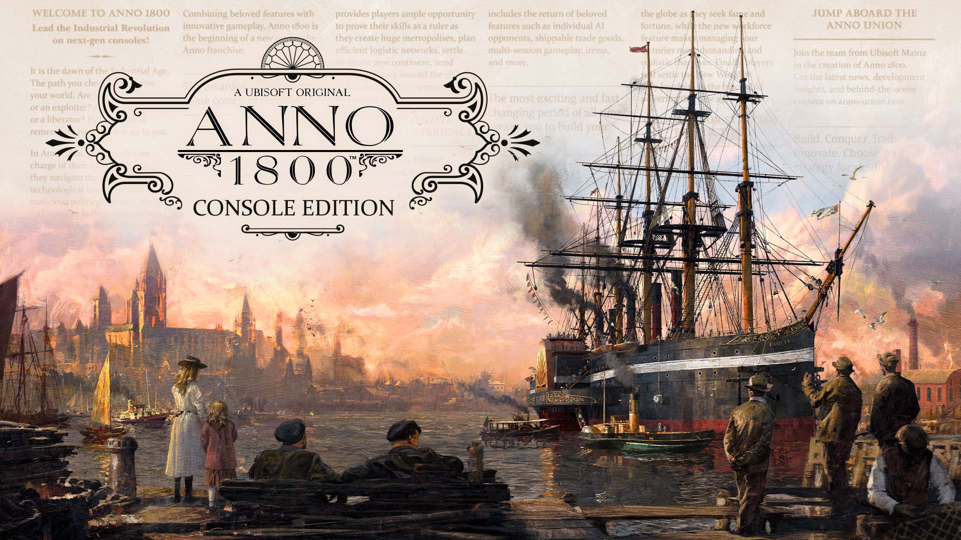 Anno 1800 bije rekordy, a konsolowe wydanie Console Edition otrzymało datę premiery oraz nowe materiały wideo!