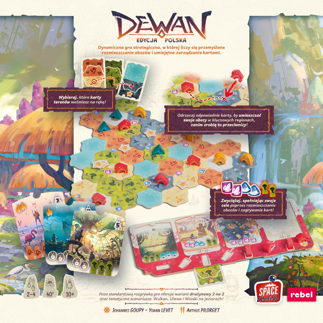Dewan – nowa strategiczna gra planszowa od Rebel już w 2026 roku