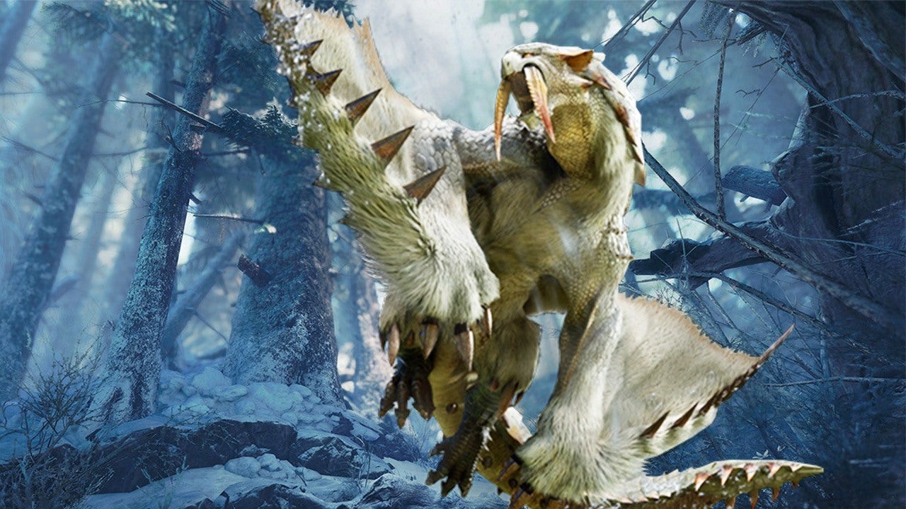 Dodatek Iceborne do Monster Hunter World na nowych materiałach