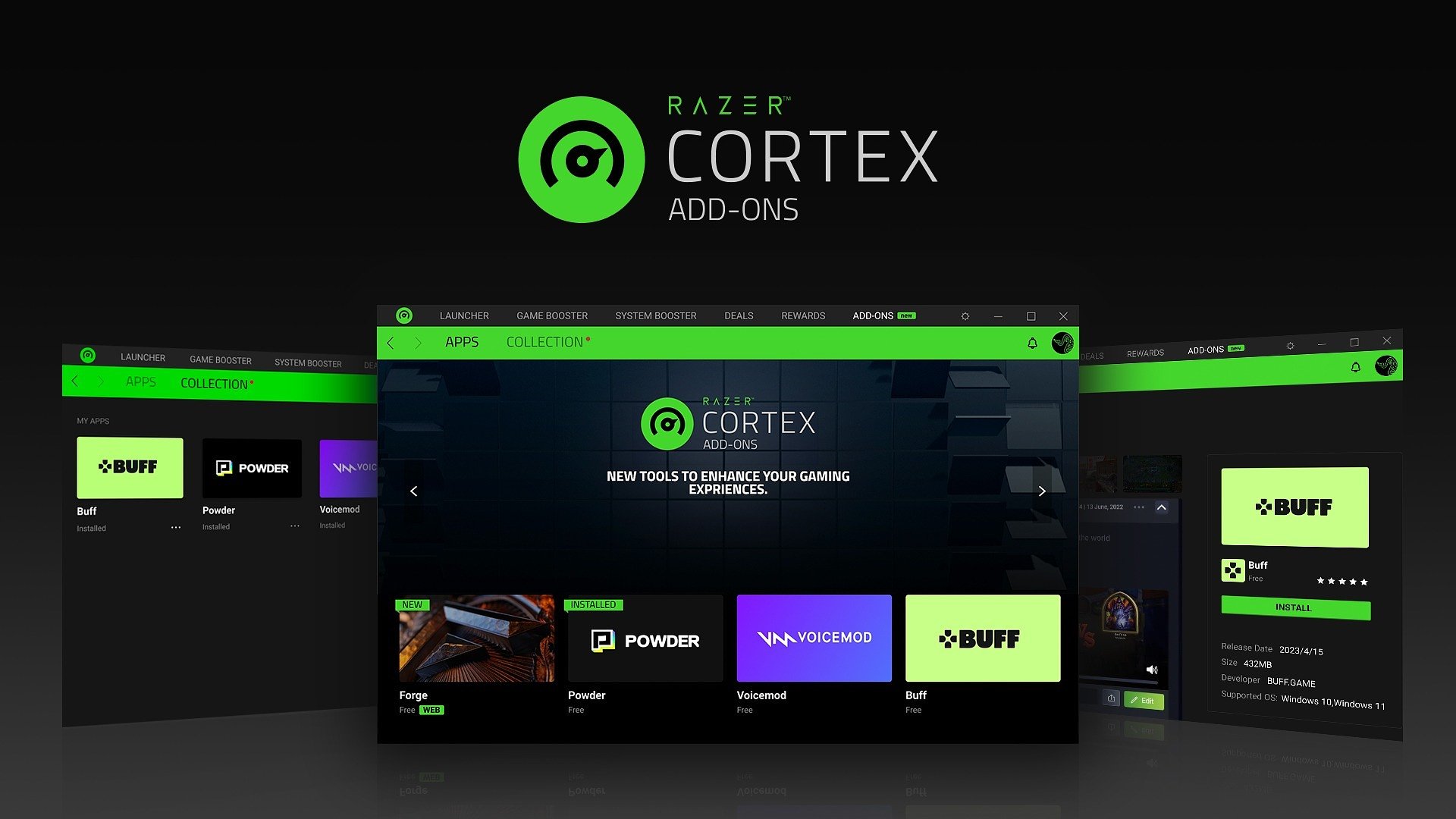 Dodatki Add-Ons trafiają do Razer Cortex! Nadszedł czas na zwiększenie funkcjonalności aplikacji