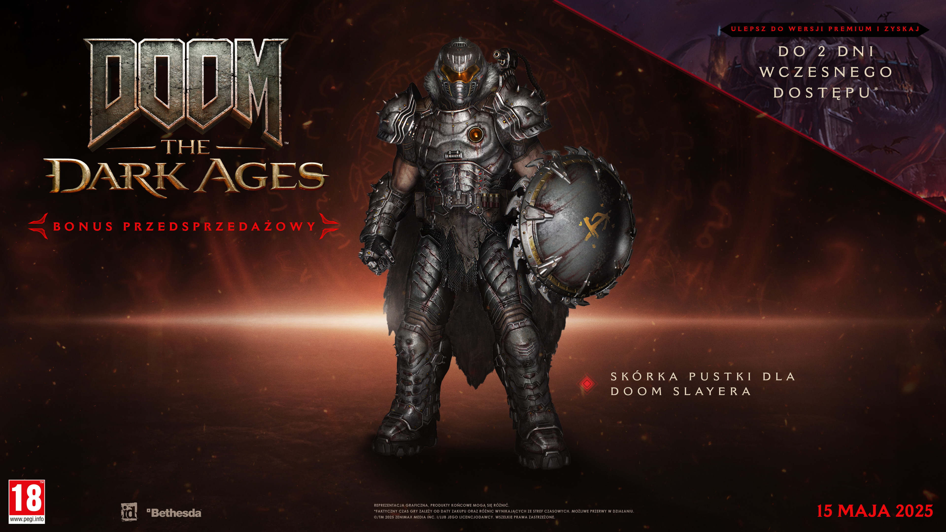 DOOM: The Dark Ages – Premiera już 15 maja!