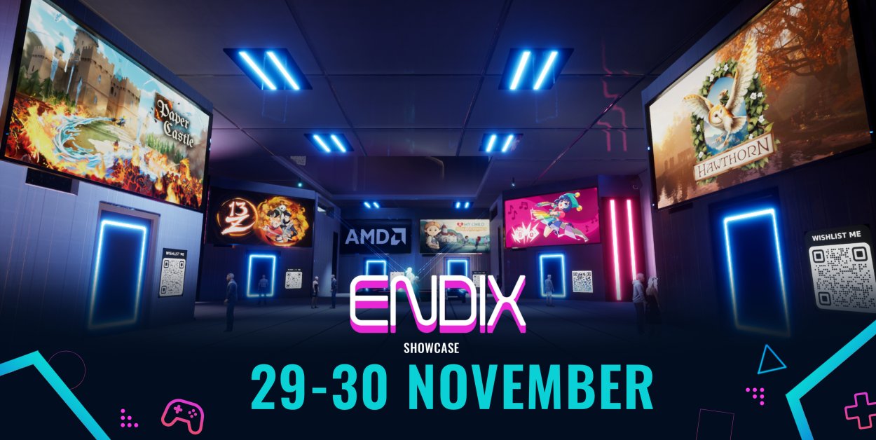 Endix Indie Showcase ujawnia program dużej cyfrowej imprezy
