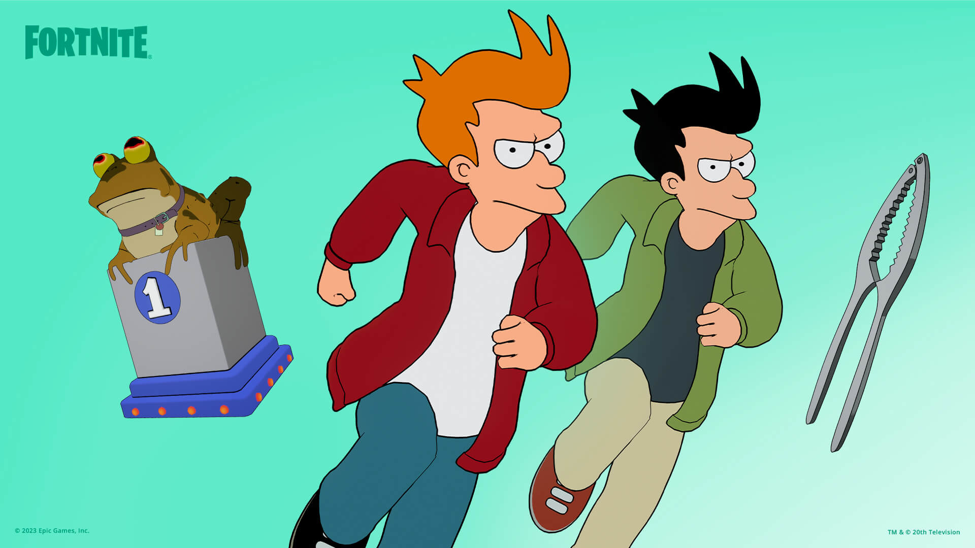 Epic Games przygotował dla nas Aktualizację 25.20 wraz z nowymi skórkami Amerykańskiego serialu Futurama!