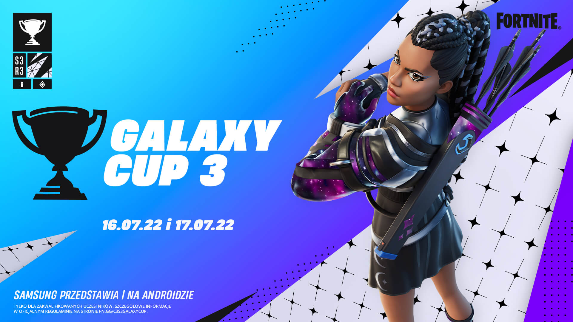 Epic Games startuje z Galaxy Cup 3 w Fortnite! Jakie przedmioty kosmetyczne możemy pozyskać?