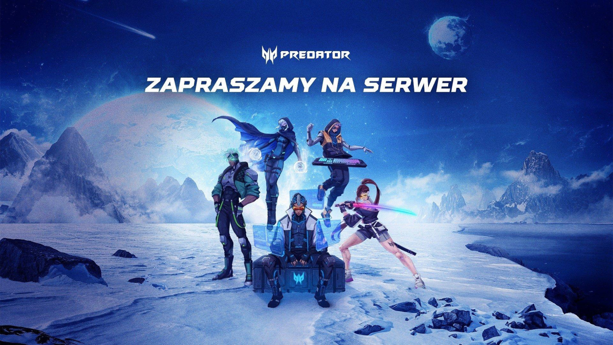 Esport, technologia i świetna zabawa – dołącz do serwera Predator Polska na Discordzie!