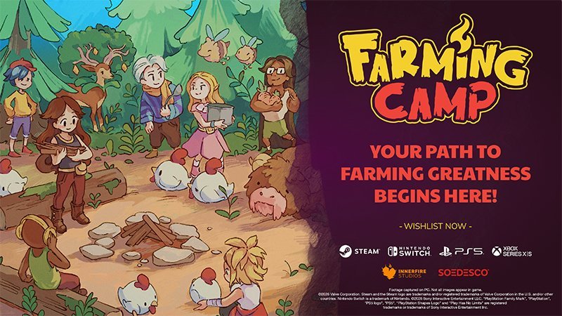 Farming Camp â€“ nowe nagranie prezentuje rozgrywkÄ™