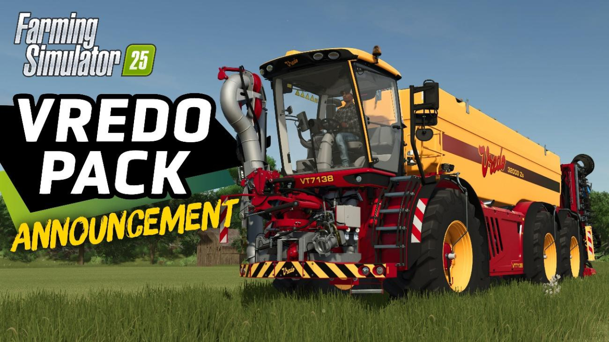 Farming Simulator 25 z dodatkiem Vredo Pack. Nowe maszyny i dziki niszczÄ…ce pola