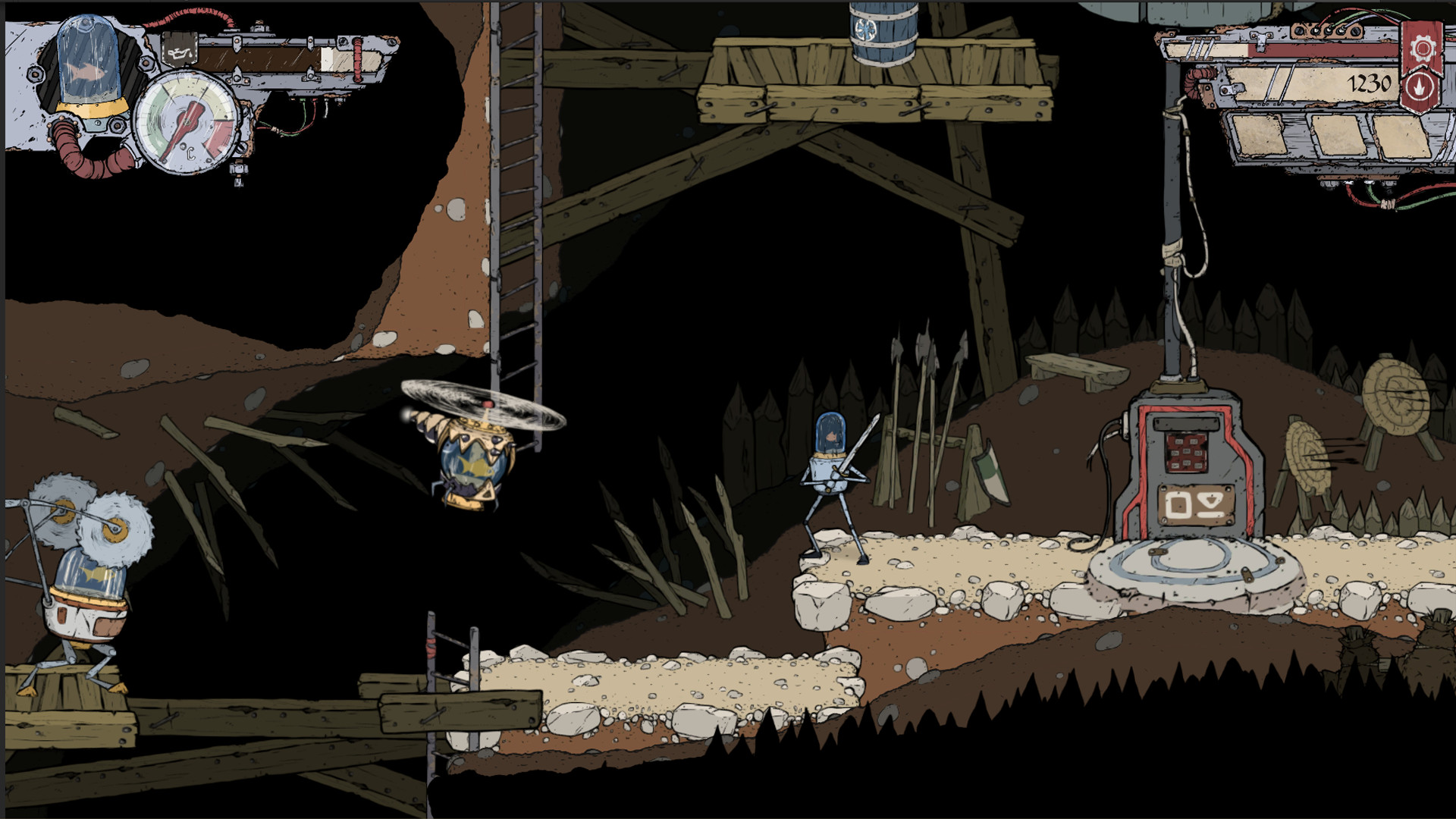 Feudal Alloy - Bardzo ładna metroidvania stworzona przez dwie osoby!