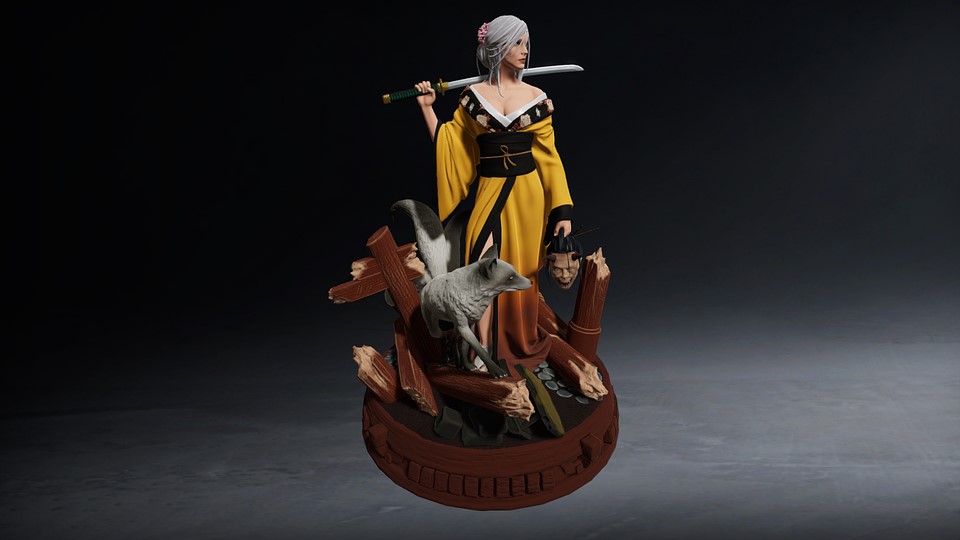 Jak prezentuje się Geralt, Yennefer oraz Ciri w Model Builderze? DLC z nowymi szczegółami!