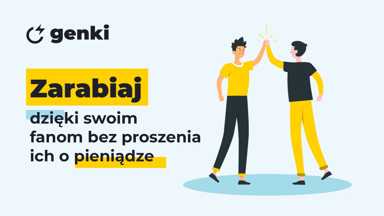 Genki to nowa inicjatywa inSTREAMLY startująca w ramach otwartych beta testów