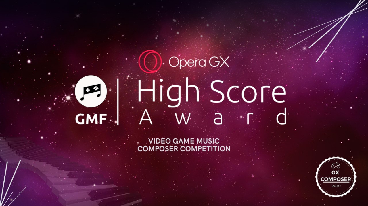 GMF High Score Competition to nowa inicjatywa w ramach Game Music Festival, którą na starcie wesprze Opera GX!