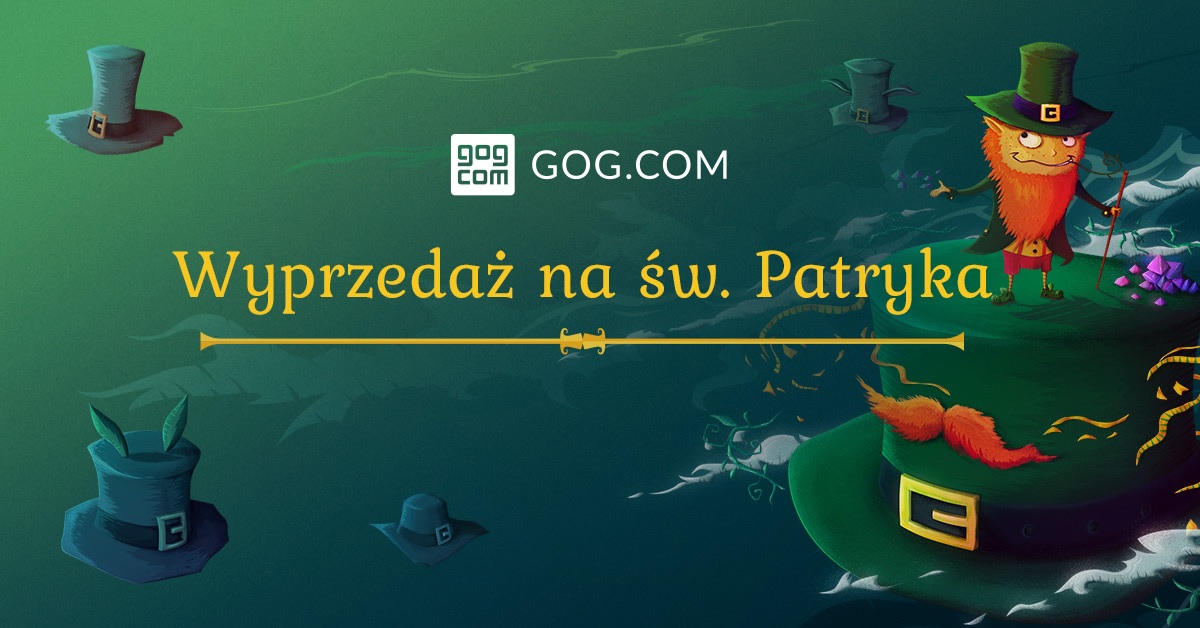 Gog.com hucznie obchodzi dzień świętego Patryka