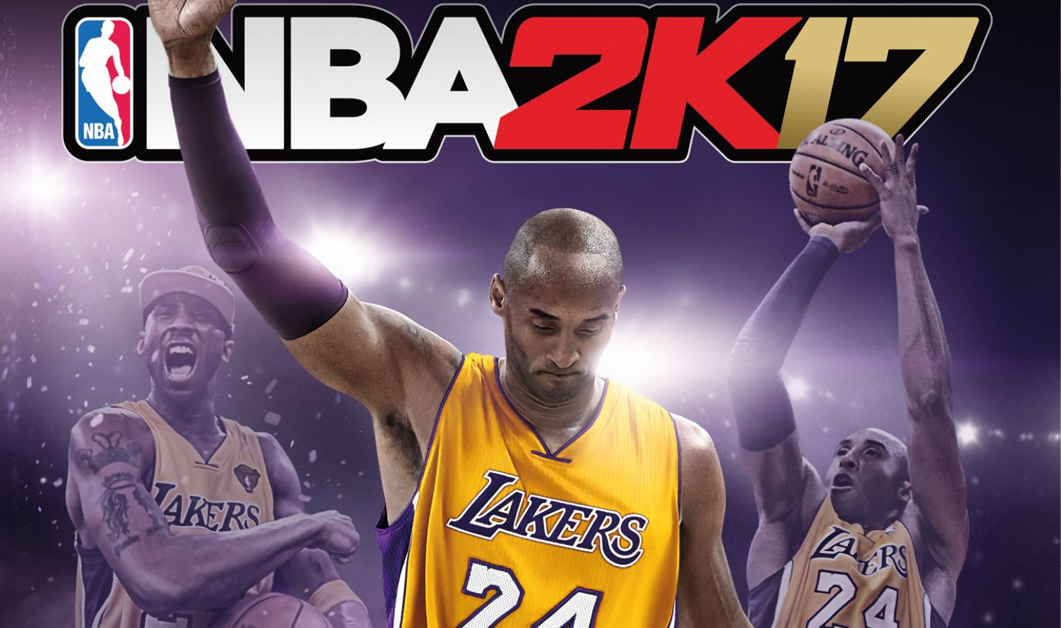 Odchodzące gwiazda NBA Kobe Bryant na okładce gry NBA 2k17