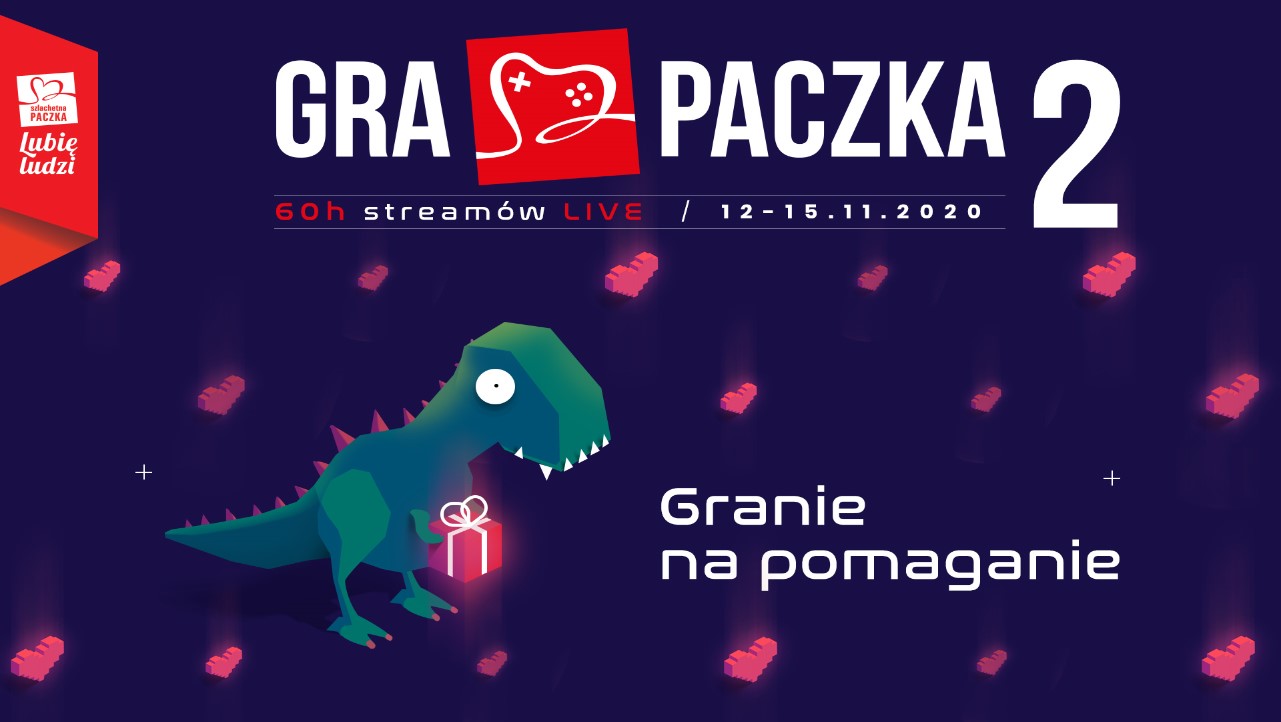 Gra Paczka 2 zbliża się wielkimi krokami, charytatywna akcja znów zgromadzi wielu streamerów, zbiórek oraz wyjątkowych konkursów z nagrodami!