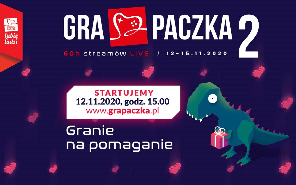 Gra Paczka 2 odbędzie się już za miesiąc! Branża gamingowa po raz kolejny zagra dla Szlachetnej Paczki!