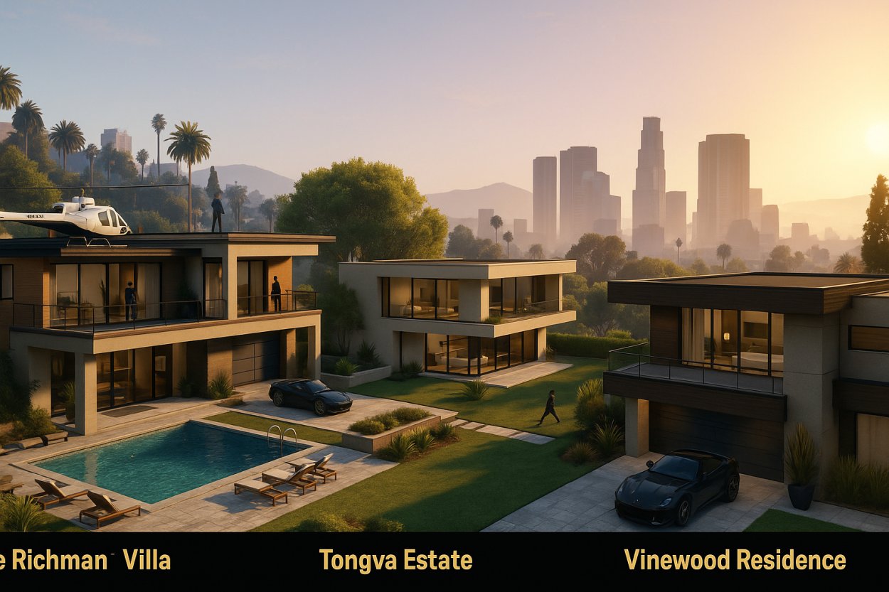 GTA Online otrzymuje aktualizację A Safehouse in the Hills