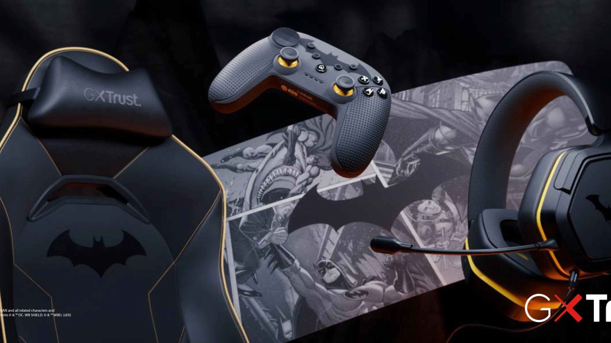 GXTrust Batman â€“ nowa kolekcja gamingowa dla fanÃ³w Mrocznego Rycerza