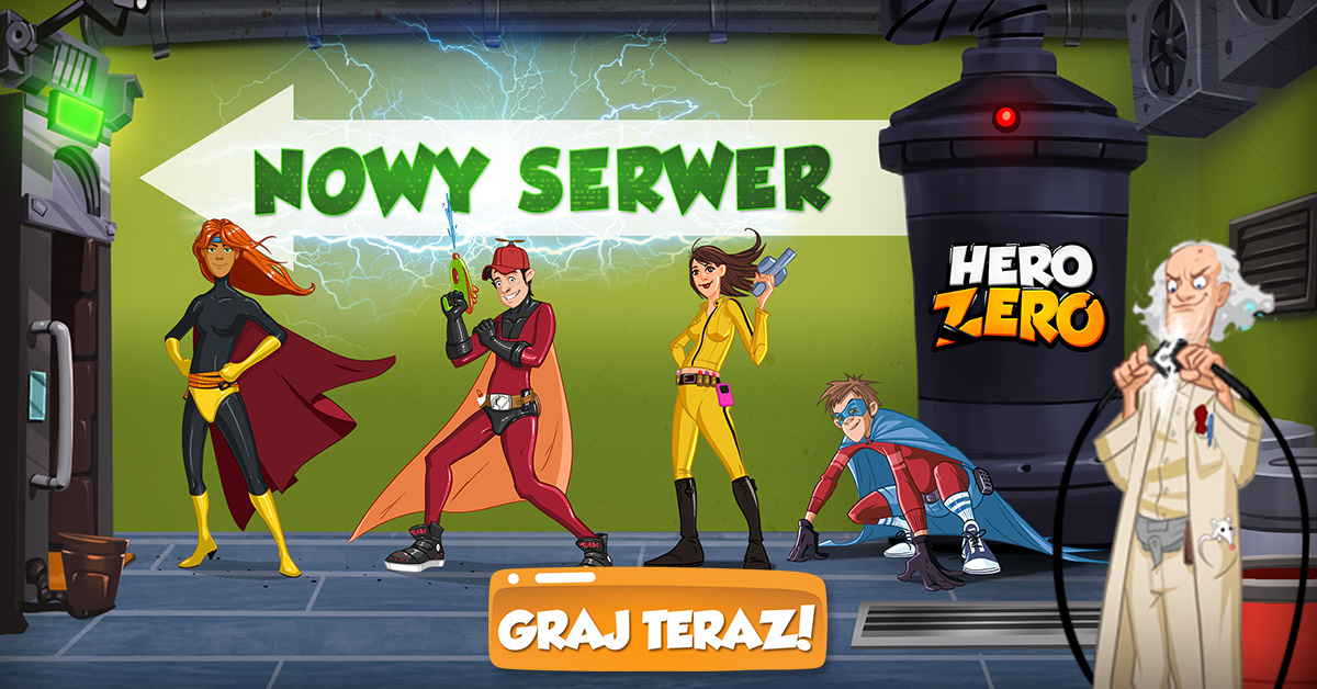 Hero Zero z nowym serwerem, nowym sezonem i wydarzeniem!