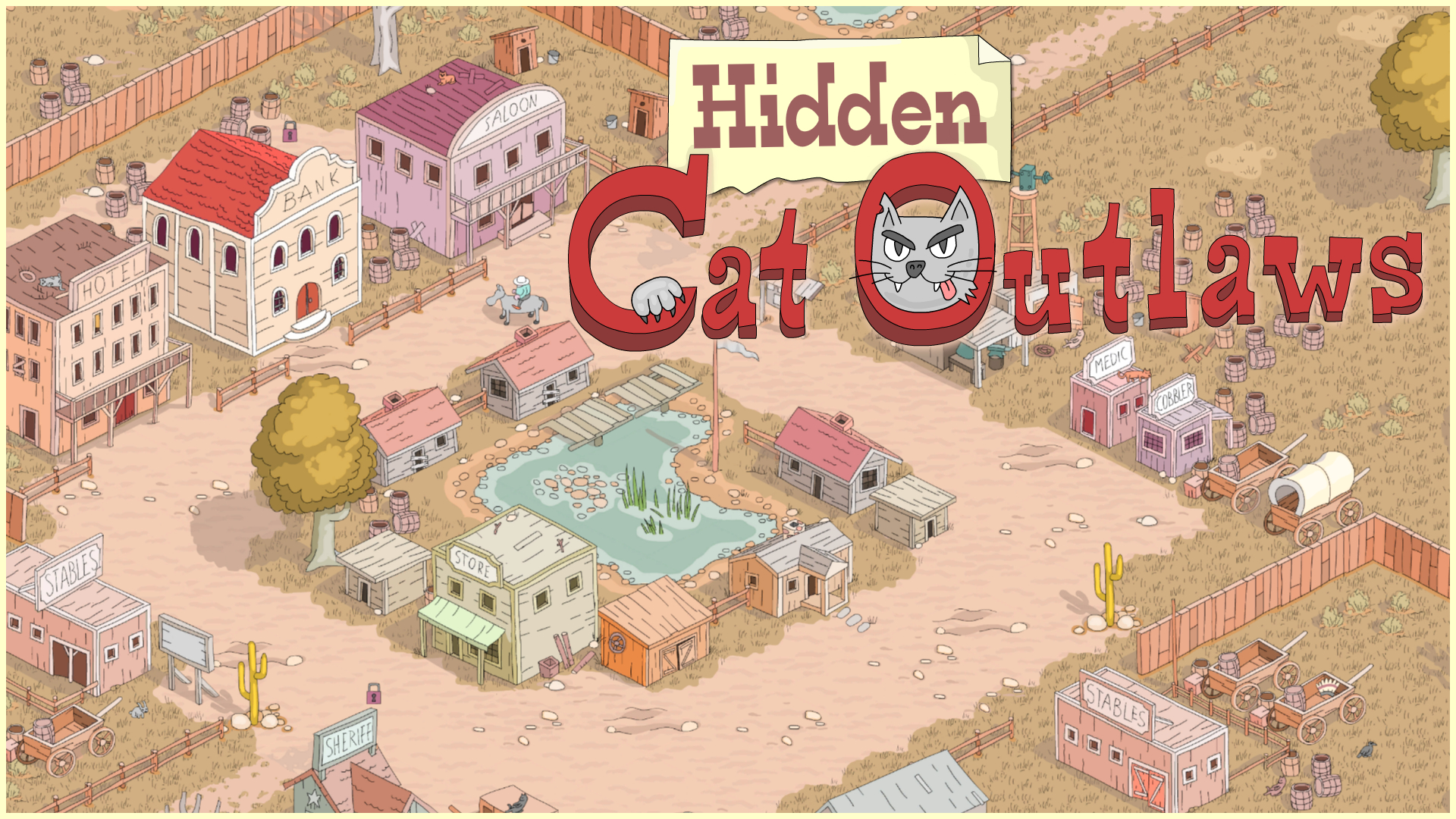 Hidden Cat Outlaws - #14 PSSG