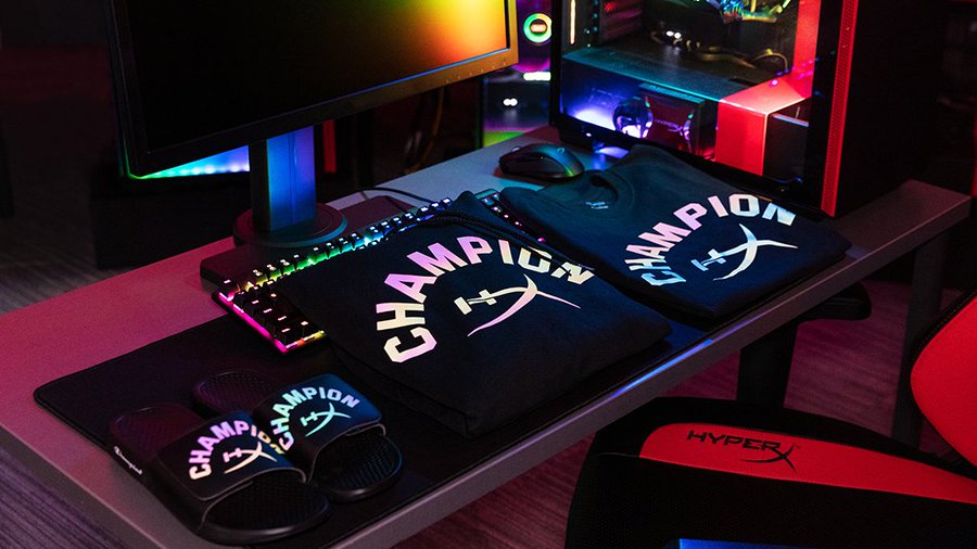 HyperX łączy siły z Champion Athleticwear prezentując drugą kolekcję odzieży, znaną jako Reflective Collection!