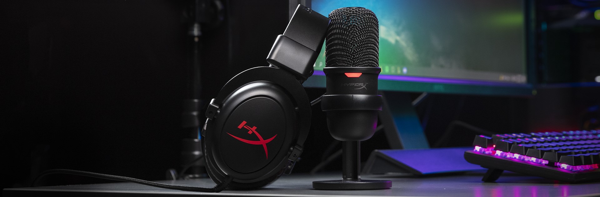 HyperX SoloCast USB i Cloud Core jest nowym pakietem dla początkujących twórców internetowych