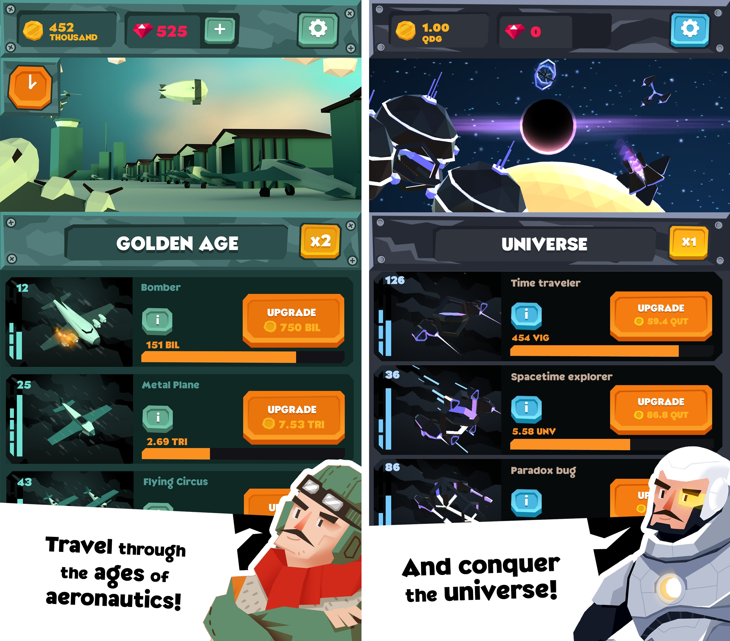 Idle Skies dzisiaj ma premierę na Google Play (Android)