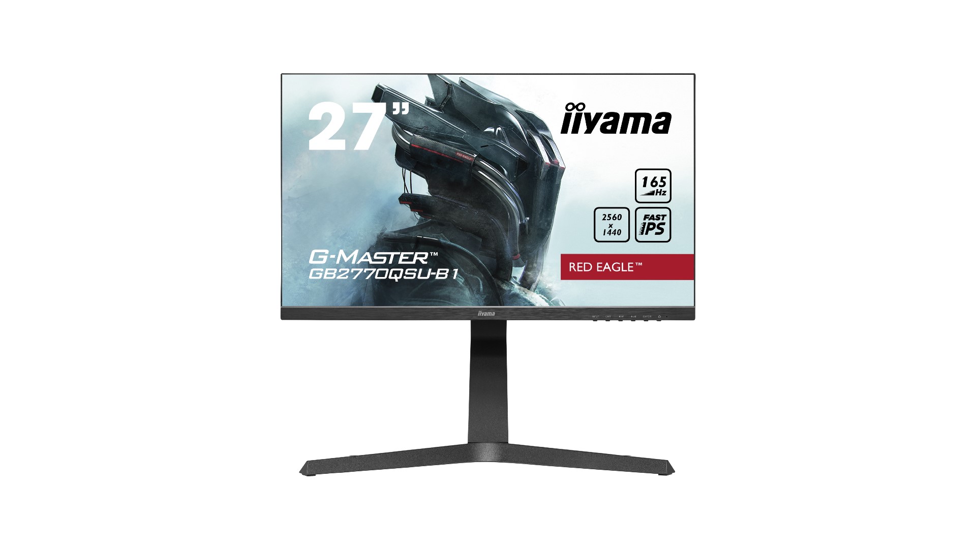 iiyama G-Master G2770QSU i GB2570HSU Red Eagle to nowe superszybkie monitory z opóźnieniem 0,5 ms