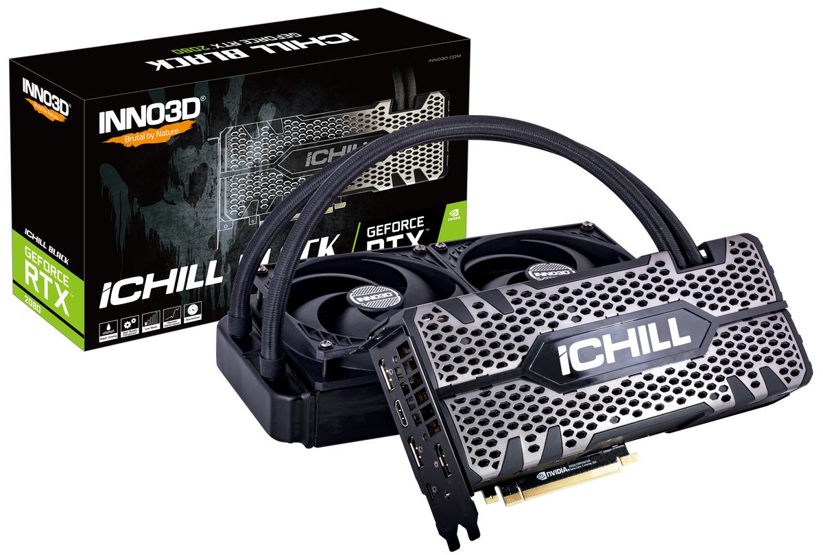 INNO3D GeForce RTX 2080 iChill Black - Straszliwie mocna karta!