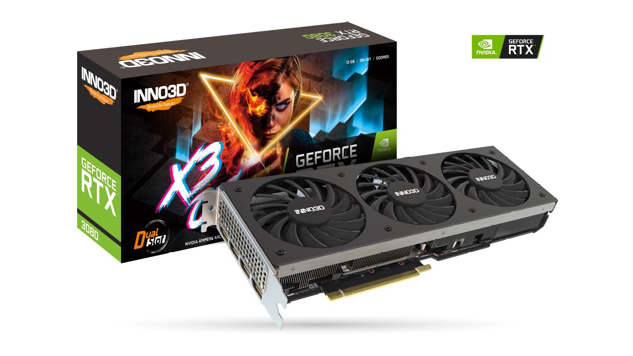 Potężna karta Inno3d GeForce RTX 3080 12GB X3 OC LHR niebawem zadebiutuje na rynku!