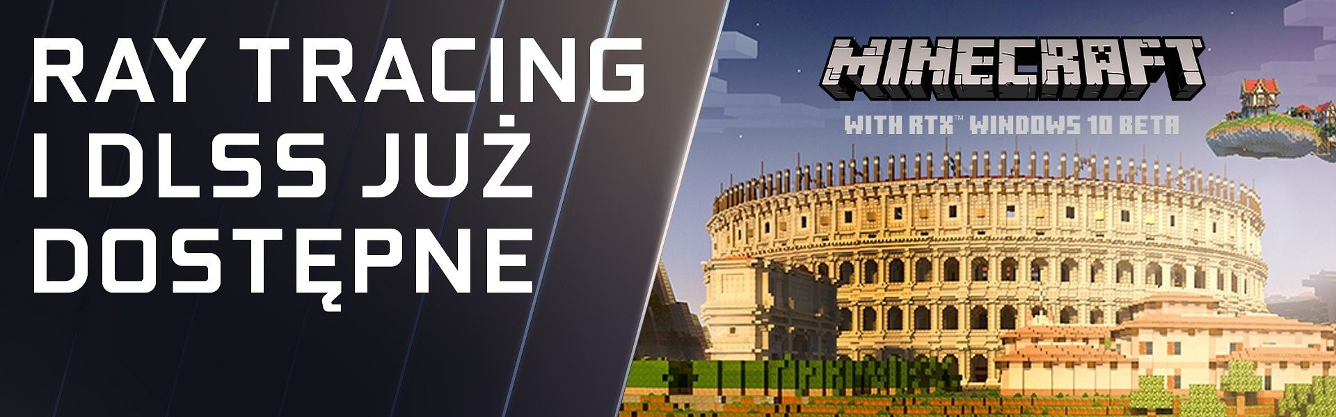 Jak prezentuje się Minecraft z ray tracingiem i DLSS? MSI i NVIDIA w niedzielę zaprezentują grę i zorganizują turniej!