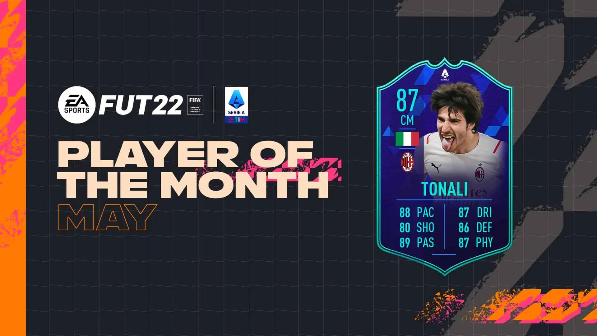 Jak ukończyć SBC o Sandro Tonali POTM Serie A-maj? Jakie wymagania gracze muszą spełnić?