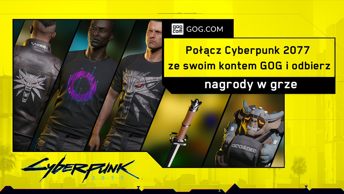 Jakie dodatki do Cyberpunk 2077 otrzymują posiadacze wersji gry na GOG GALAXY? Sprawdź zawartość dodatkową tego wydania!