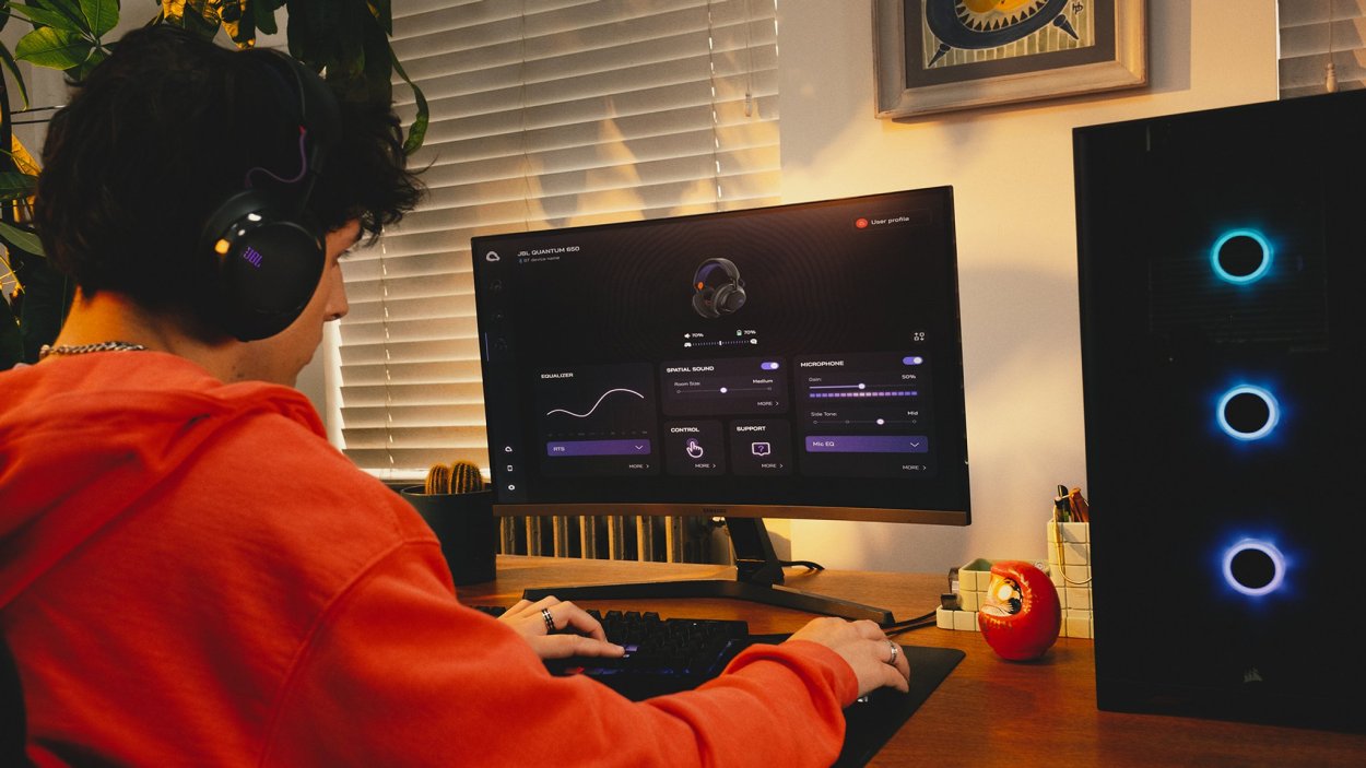 JBL Quantum 650 Wireless â€“ sÅ‚uchawki dla graczy z dÅºwiÄ™kiem przestrzennym