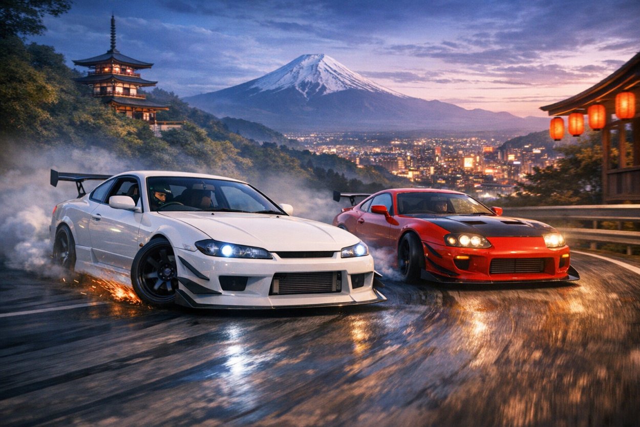 JDM: Japanese Drift Master trafia na PlayStation 5 w przystępnej cenie