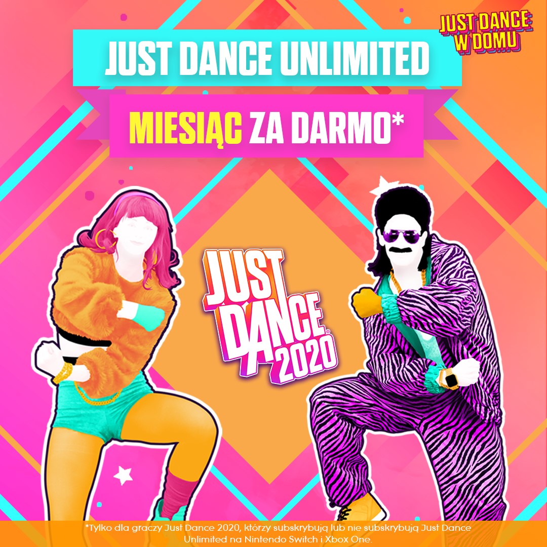 Just Dance 2020 z darmowym Just Dance Unlimited wobec kwarantanny!