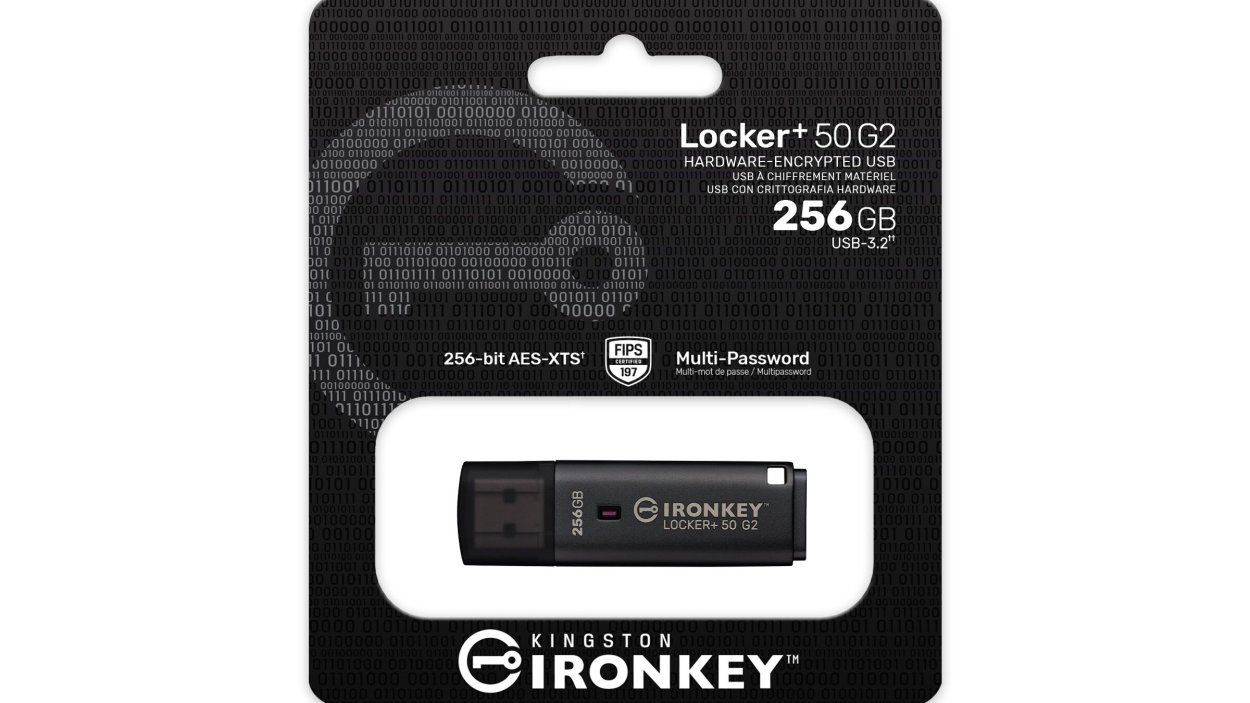 Kingston IronKey Locker+ 50 G2 â€“ pendrive z szyfrowaniem i ochronÄ… przed odciskami