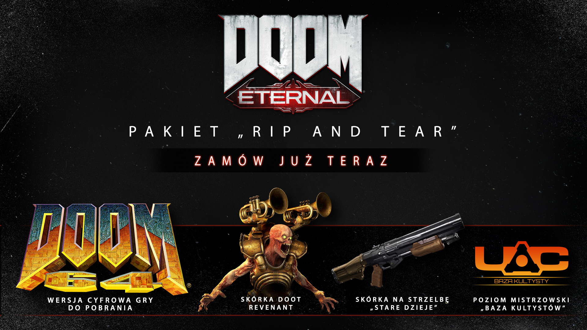 Krótkie Info #143 - DOOM Eternal spóźniony, Trine 4 debiutuje!