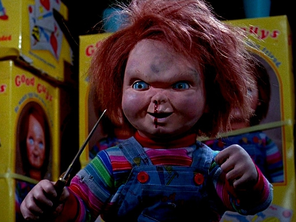 Laleczka Chucky - seria horrorów o demonicznej lalce pragnącej zabijać. Opis serii, kolejność i więcej...