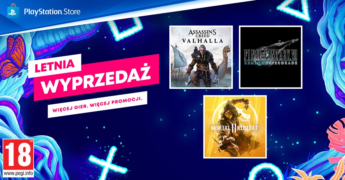 Letnia Wyprzedaż w PlayStation Store 21 trwa dalej, oferując jeszcze większą porcję przecenionych gier