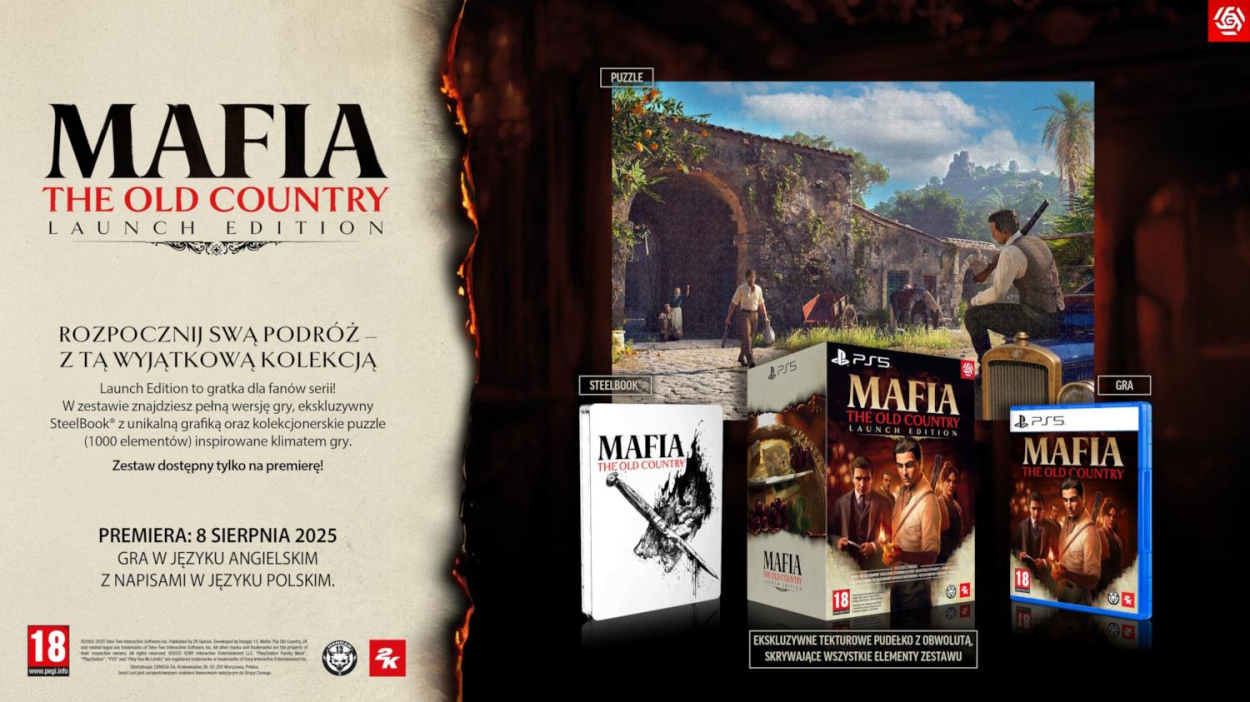Mafia: The Old Country – wyjątkowe wydanie premierowe na PS5