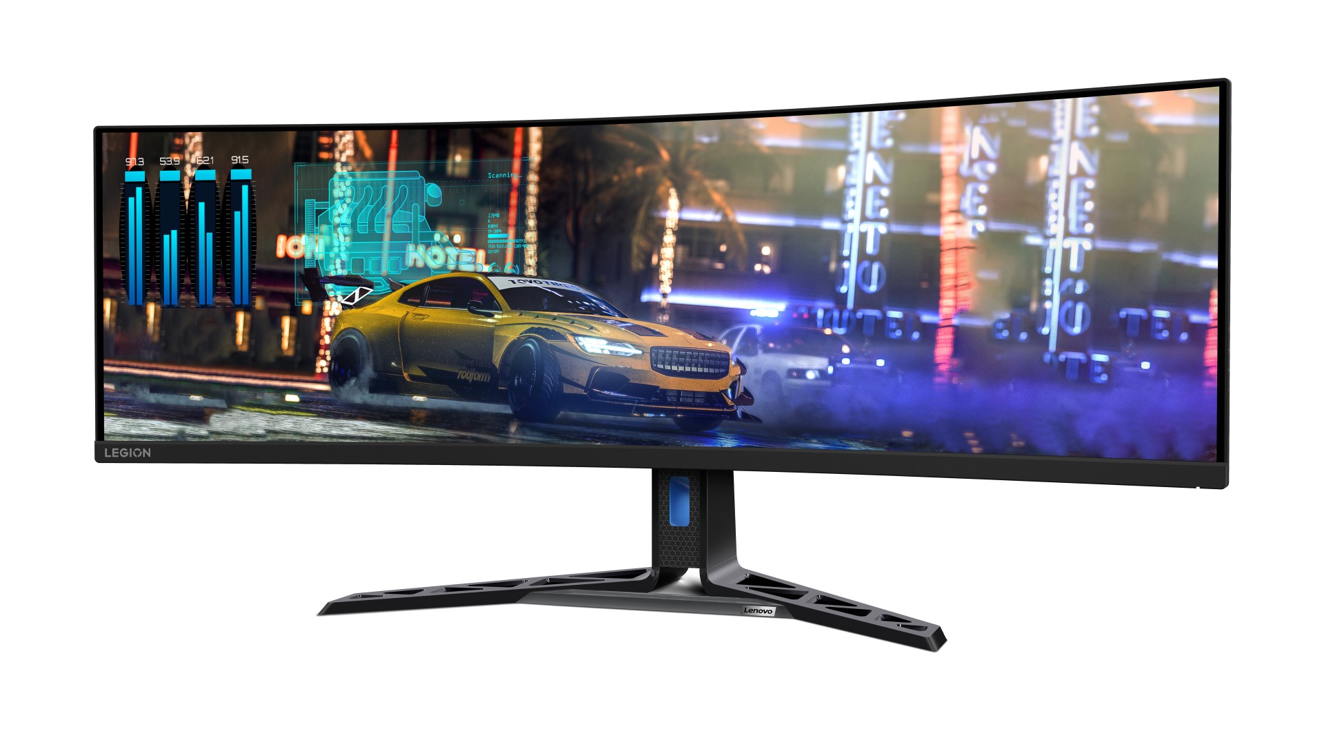 Lenovo zaprezentowało monitory Legion Y34wz-30 oraz R45w-30, efektowne, nowe propozycje dla graczy