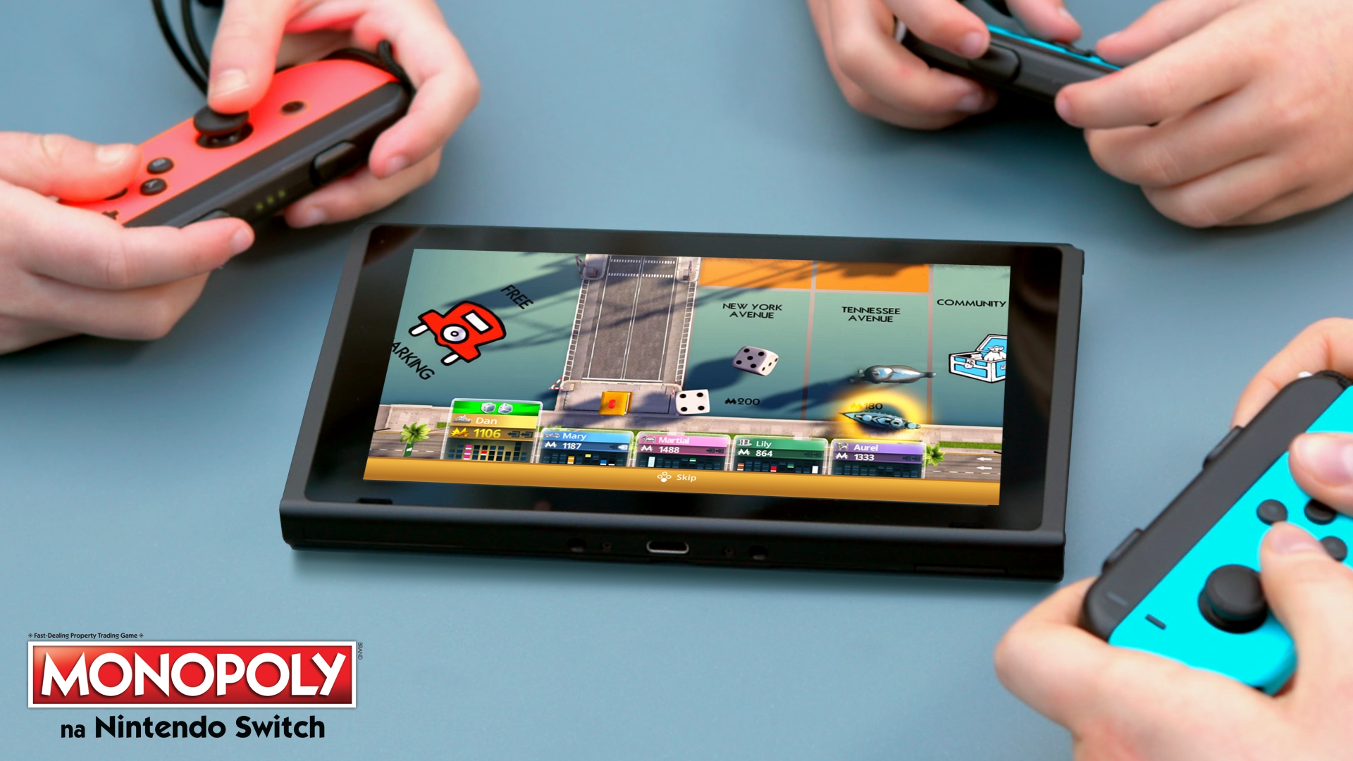 MONOPOLY oficjalnie zadebiutowało na Nintendo Switch!