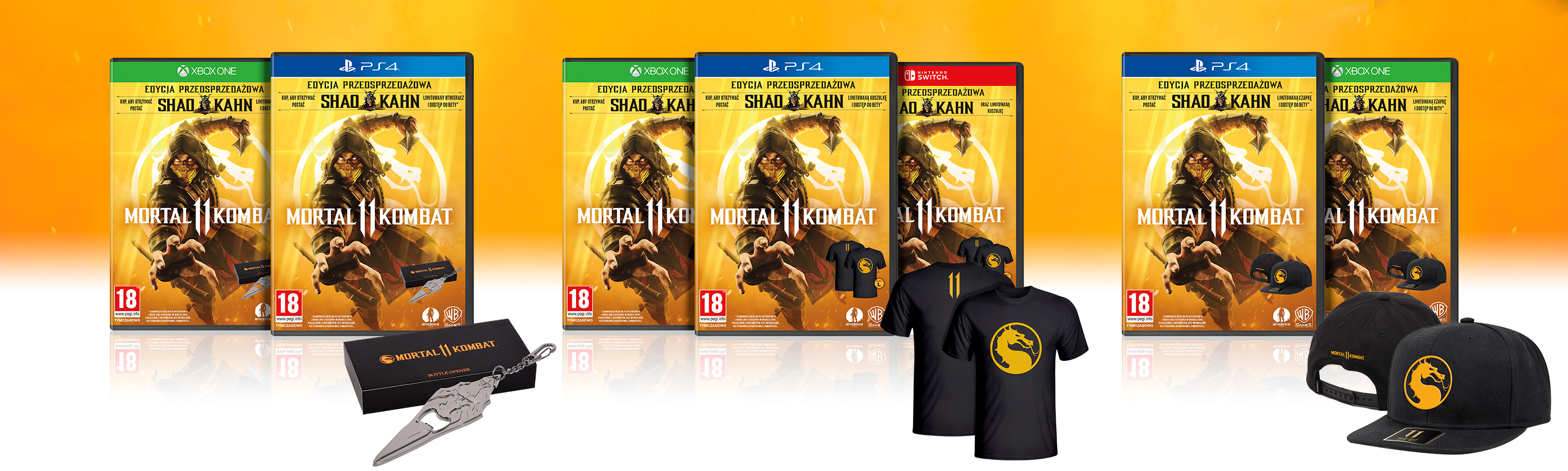 Mortal Kombat 11 z prezentami w ramach zamówień przedpremierowych