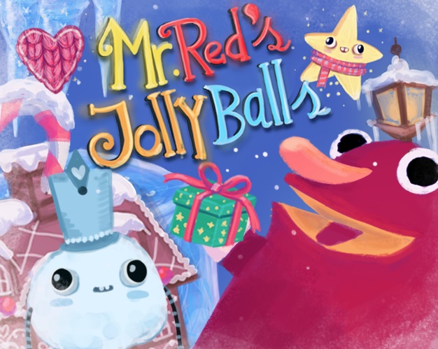 Mr. Red's Jolly Balls, świąteczna gra platformowa Killomnday Games