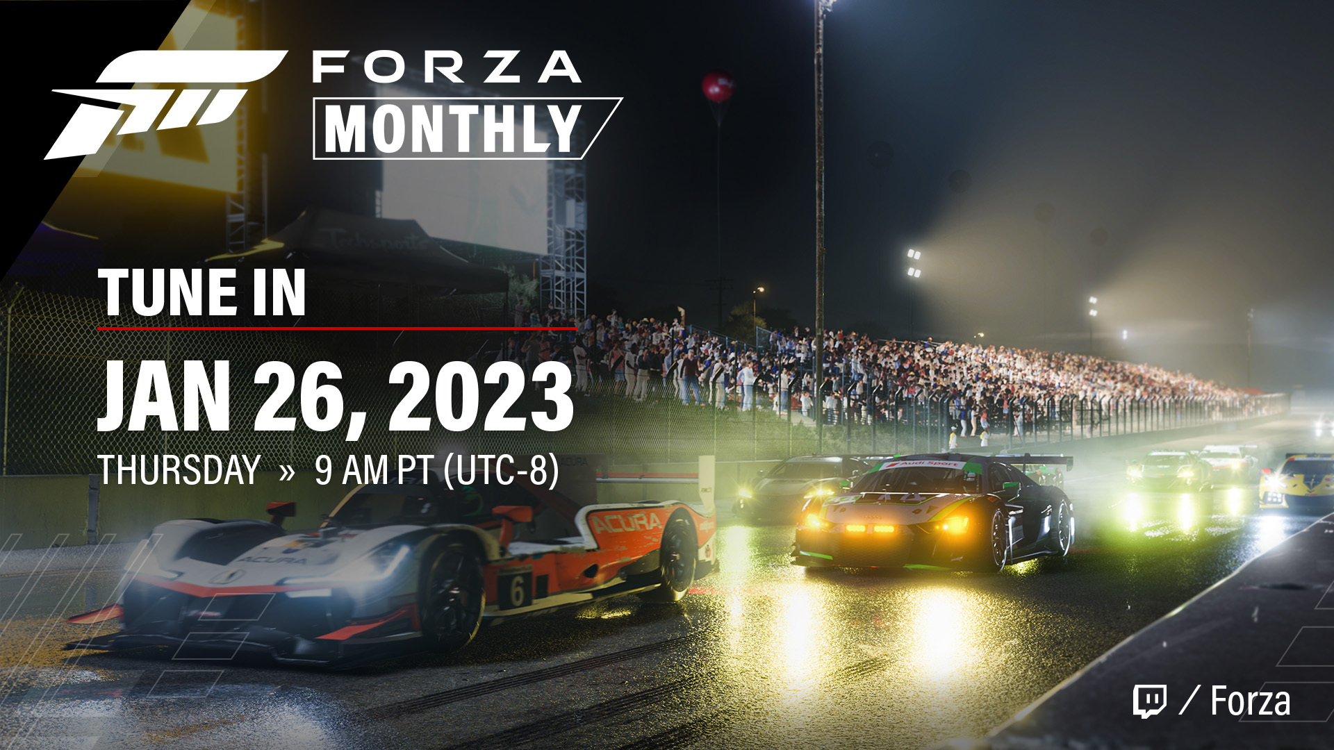 Na jutro zaplanowano transmisję Forza Monthly! Dzień po zakończeniu Developer_Direct